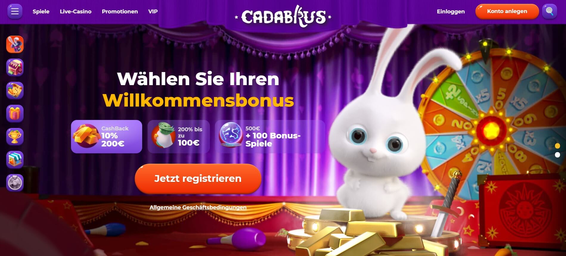 cadabrus casino bonus