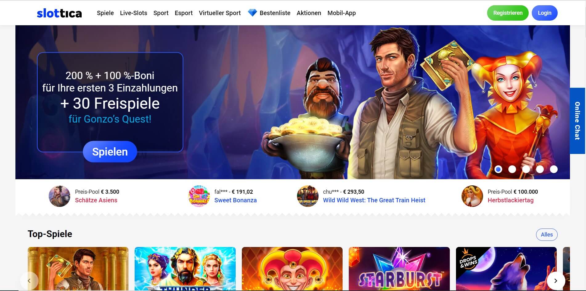 slottica casino bonus