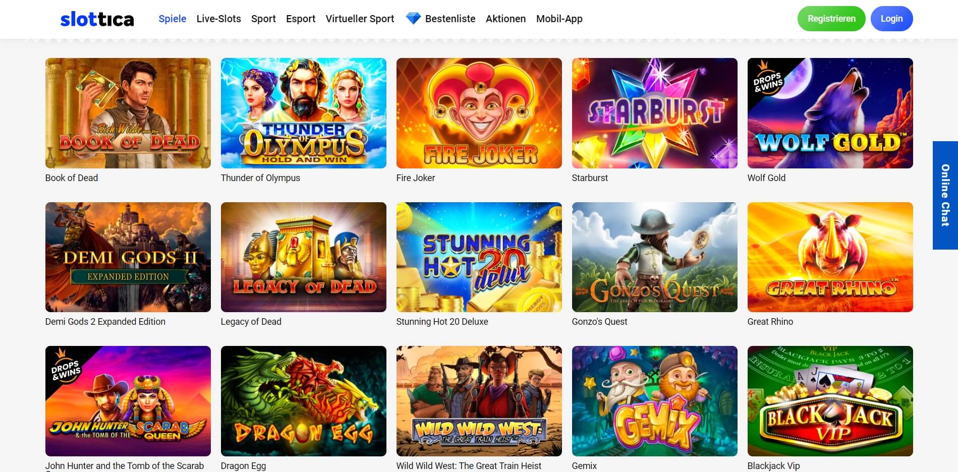 slottica casino slots